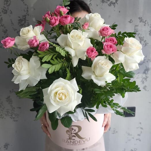 Цветы в коробке