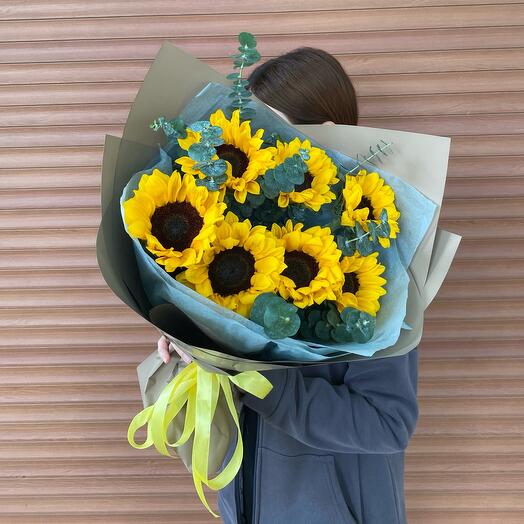 7 подсолнухов