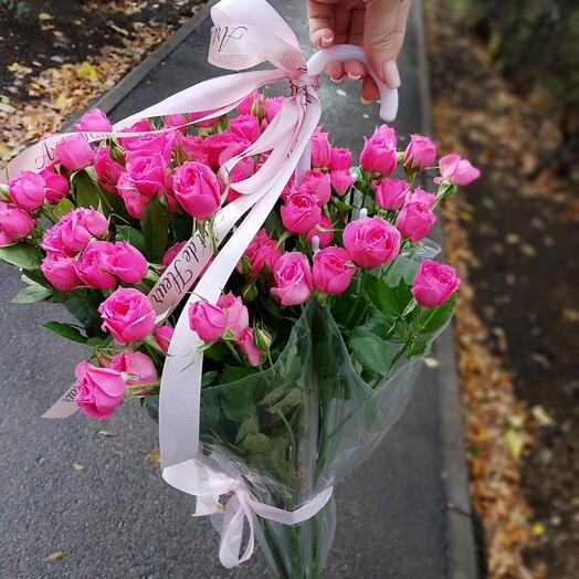 Цветы в зонтике