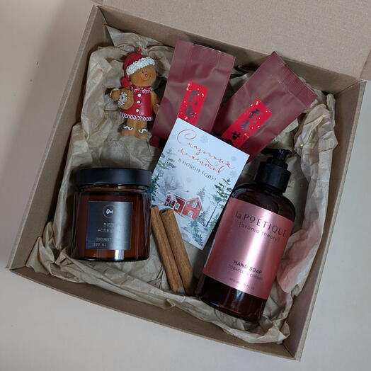 Новогодний подарочный Бокс