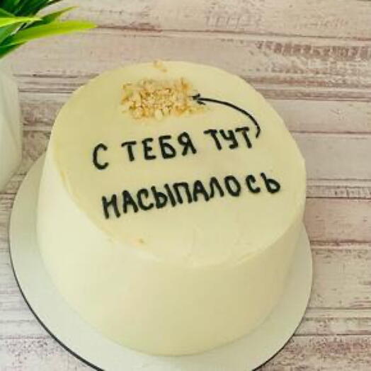 Бенто Торт с надписью