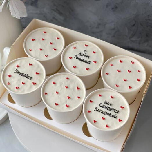 Торт в стакане, cake to go, трайфлы на день рождения - улыбайся, всё сбудется