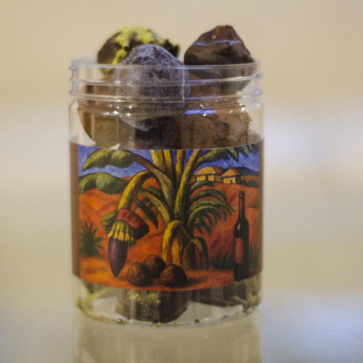 Assorted chocolate truffles "Try them all"