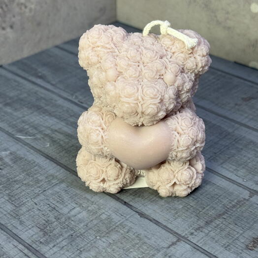 Свеча светлая «мишка»