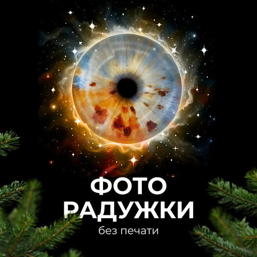 Photo of the eye's iris