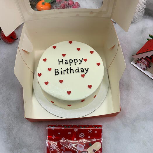 Бенто-торт "Happy birthday" 600 гр