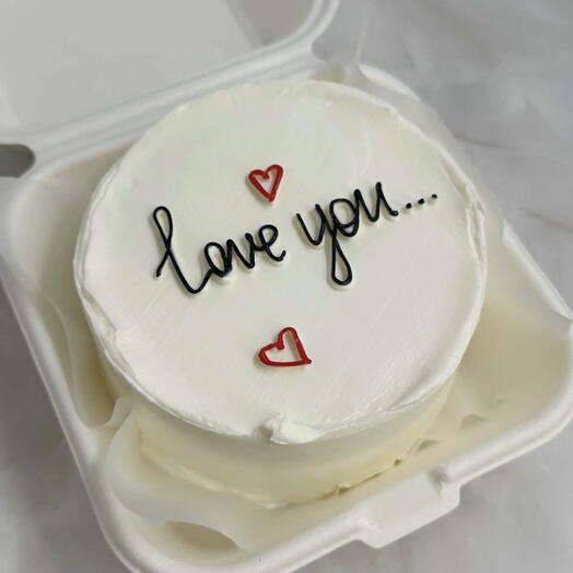 Бенто-торт love you