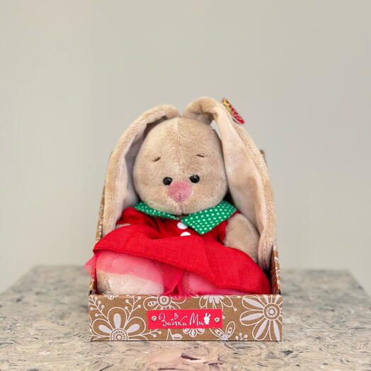 Зайка Ми в красном платье