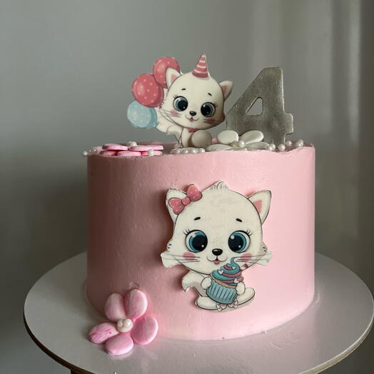 Бенто торт L (Кошечка)