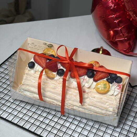 Meringue roll