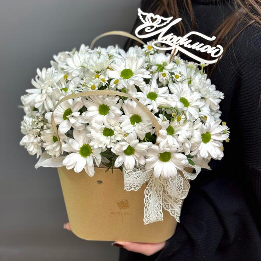 Композиция из ромашек