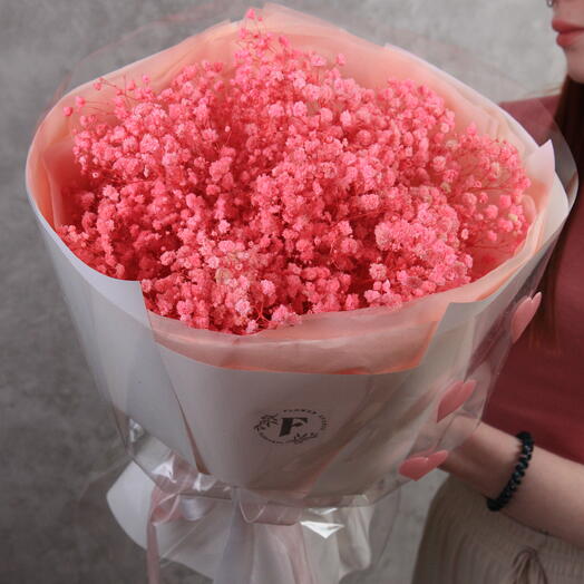 Букет из гипсофилы «Mimi» light pink