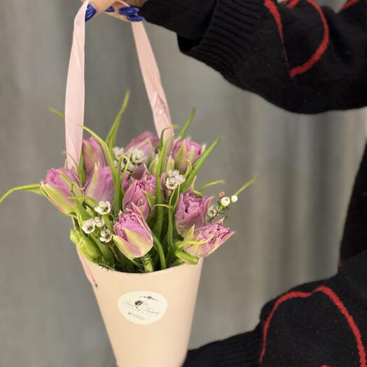 Сумочка с тюльпанами| 11 штук