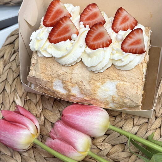 Меренговый кусочек счастья 🌹
