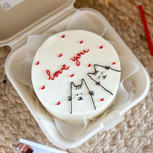 Бенто торт/ПП/ love you