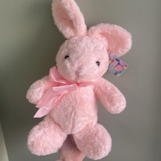Мягкая игрушка " зайчик" розовый 💖