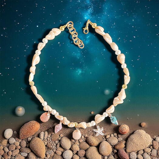 Колье перламутровое «Океан внутри»