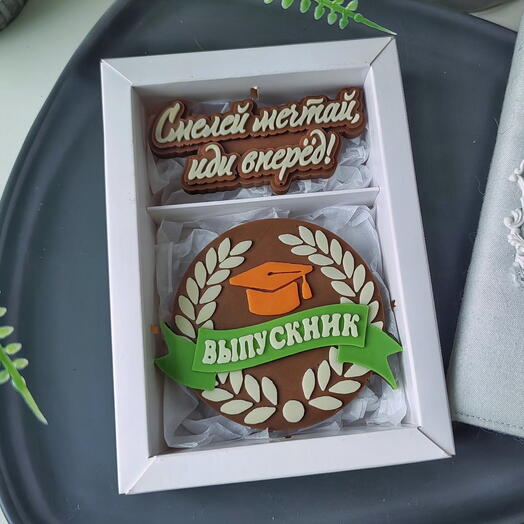 Шоколад ручной работы Выпускник