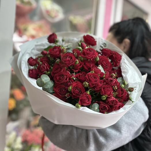Шикарный Букет красных роз