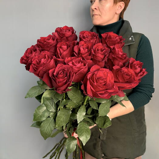 Букет из 15 красных
роз