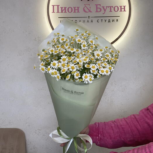 Букет с матрикарией 🌸