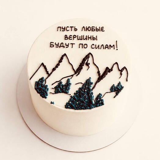 Бенто торт Горы