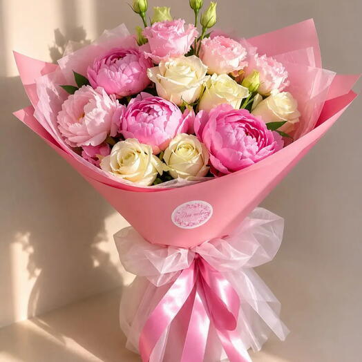 Пиономания в розовом 💕