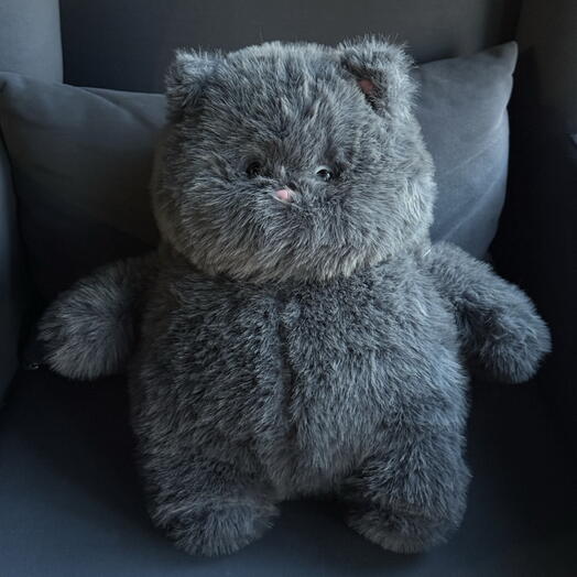 Мягкая игрушка «Кот серый маленький»