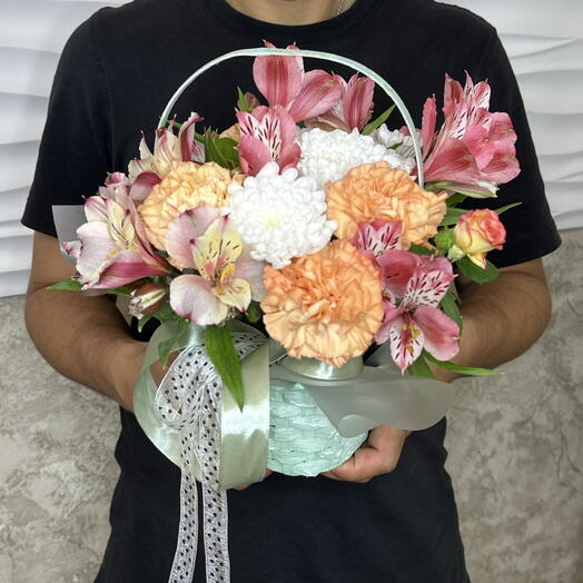 Композиция в корзинке «Для Тебя»🌸🌿