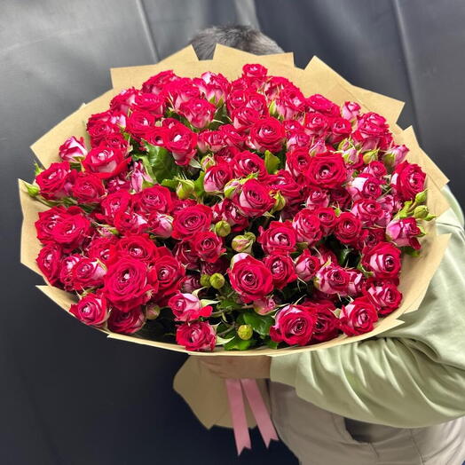 Кустовые розы баблс