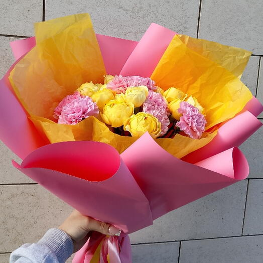 Букет "радость 😄😍💕"