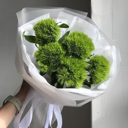 Монобукет из гвоздики