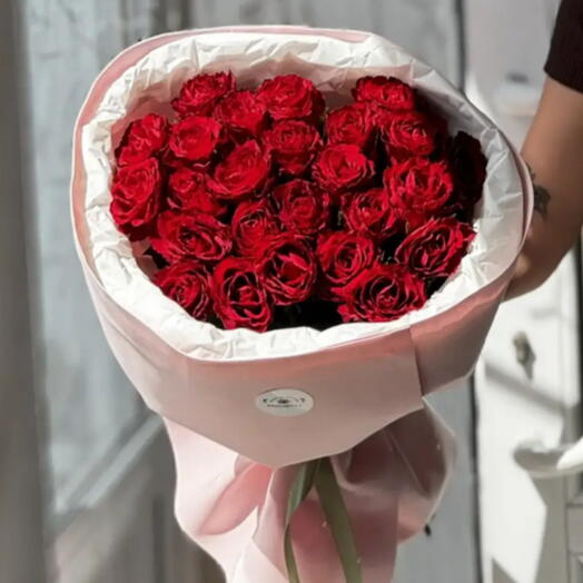 25 красных роз Акция🌹