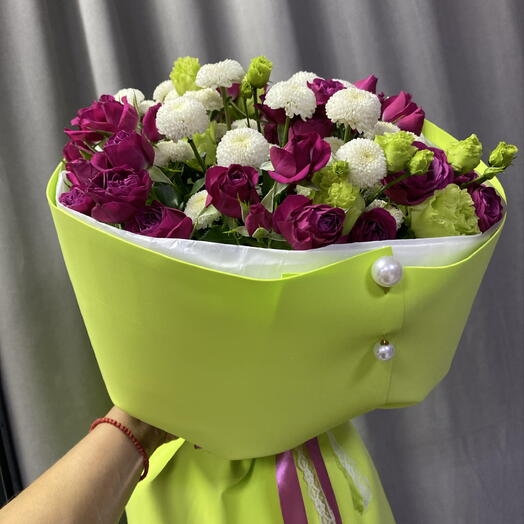 Яркий кругляш 😍💐