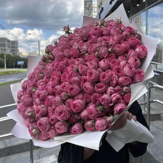 Кустовая Пионовидная Роза 51