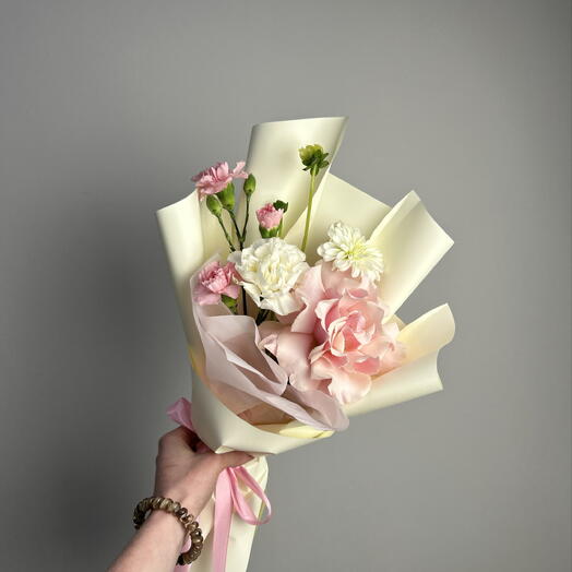 Букет-комплимент с французской розой