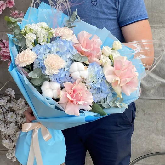 Delicate bouquet "Butterfly Effect"