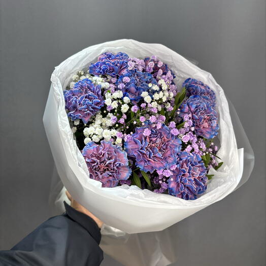 Букет космических гвоздик 🌿