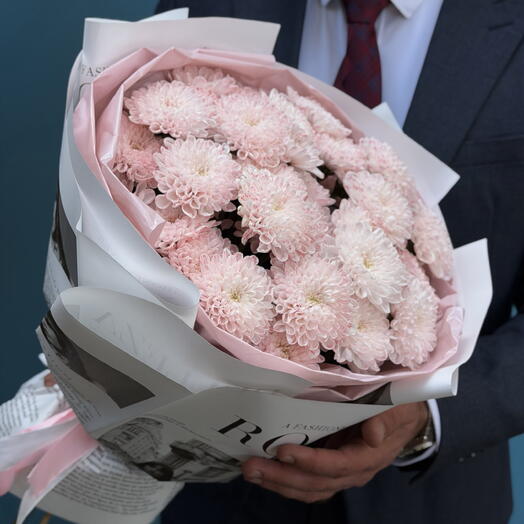 Нежные хризантемы «Тренд дофамин» 😍♥️
