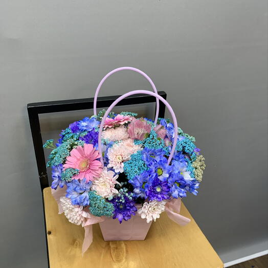 Сумочка цветы хризантема🌸
