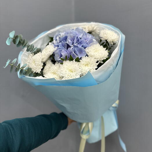 Букет «Нежное облачко» 💙