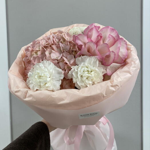 🌸Милый букетик в пышной упаковке Bloom room