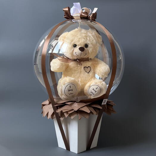 Oso de peluche De juguete en el globo "Teddy favorito"