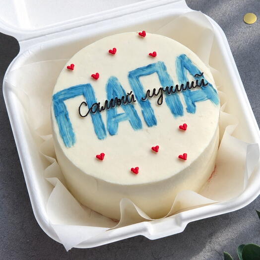 Бенто торт самый лучший папа