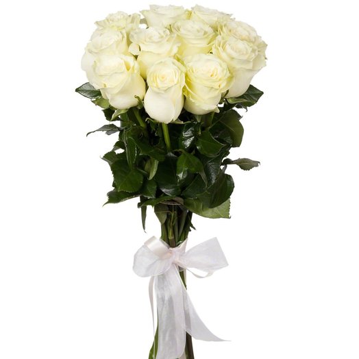 Ramo de 11 rosas blancas