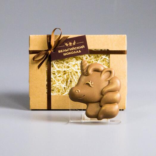 FIGURA DE CHOCOLATE"UNICORNIO"
