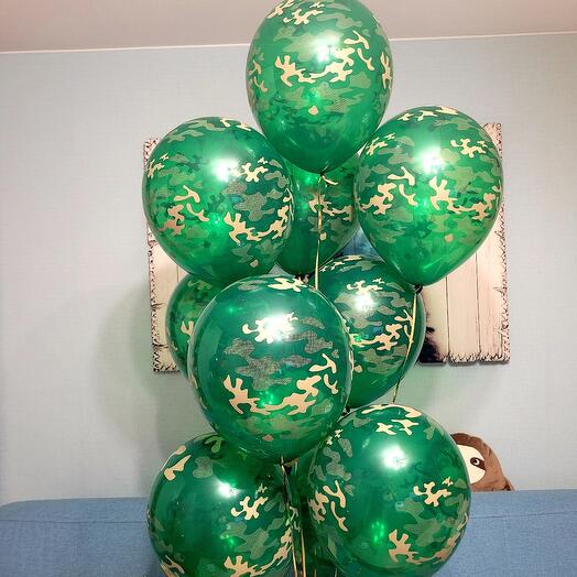 Bolas de camuflaje militar 11 piezas