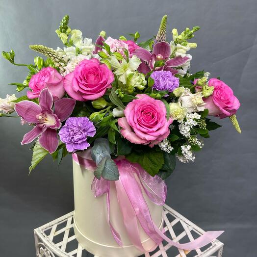 Flowers in a box
