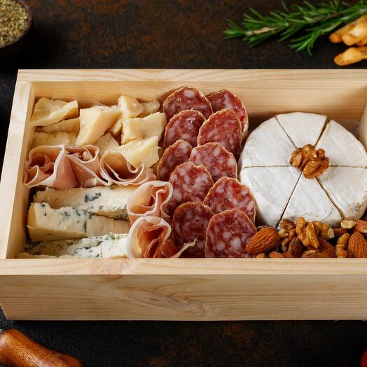 Set de Regalo "Cheesy-Meat Board"