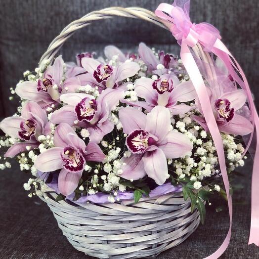 Cesta de flores
